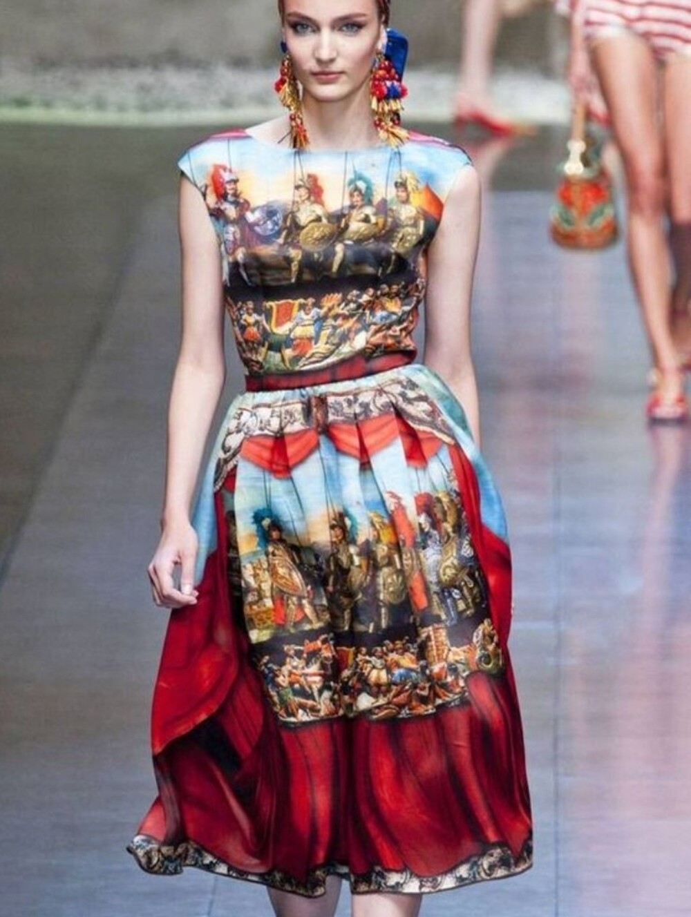 Avant Garde Dopamine Artsy Statement Runway Maximalist Renaissance Dress